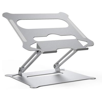 China Hot Selling Adjustable Laptop Stand Aluminum Alloy Article Folding And Adjustable (Size) Ergonomic Laptop Cooling Pad for sale