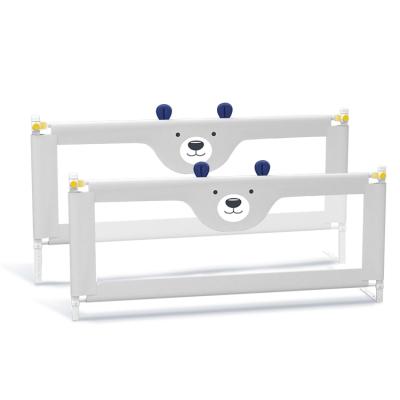 China Protect Baby 96cm Integral Crib Baby Safety Bed Frame Rails Baby Bed Guard Adjustable Rail Guard for sale