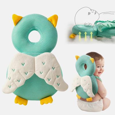 China Protect Baby Anti-collision Pillow Newborn Toddlers Head To Protect Cushion Cute Cartoon Anti-bow Back Rests Baby Room Decorations for sale