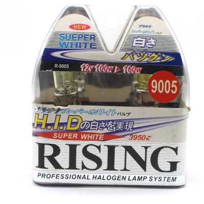 China Glass Tube Hb3 12V 100W Hb3 9005 Auto Head Lamp 9005 Car Halogen Bulb for sale