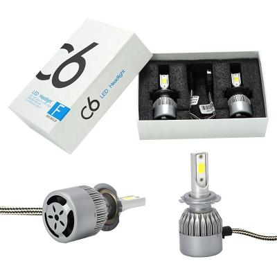 China Newest High Quality LED Headlight LED Fog Light Bulb C6 9006 9-36V 36W (CSP) 6000K 3800LM for sale