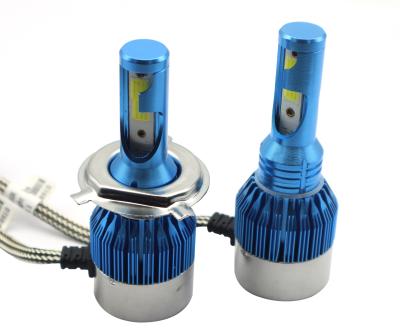 China Auto Led Headlight LED Headlight Bulb G7 9007 8-48V 36W (CSP) 6000K 3800LMS LED 2LED (COB), With High Low Fan 2 Sides for sale