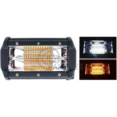 China PC High Quality Dahua 4X4 ATV UTV Off Road LED Work Light Red Blue, 63W LED Work Light for sale