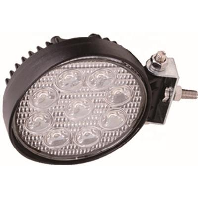 China Dahua 12led 36W multi color diecast aluminum housing motorcycle led work light for sale