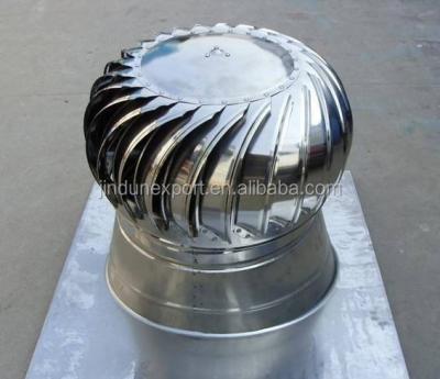 China Stainless Steel Roof Ventilation Fan No Power Roof Ventilation Fan for sale