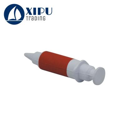 China Promotional Toy Promotional Syringe Shape PU Trigger Toy for sale