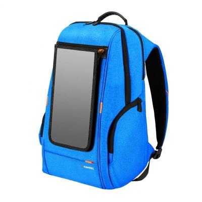 China Wholesale Waterproof Backpack With Solar Backpack 20L Charger Panel Backpack For Smart Phone Anti Theft for sale