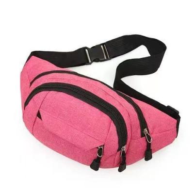 China OEM Factory Colors Popular Fashionable Polyester Water Resistant Unisex Fanny Pack Bum Bag Guerteltasche Waist Bag for sale