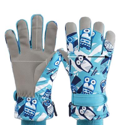 China Best-selling Winter Warm Men's Ski Gloves For Children Women Waterproof Gloves Non-slip Windproof Waterproof Gloves for sale