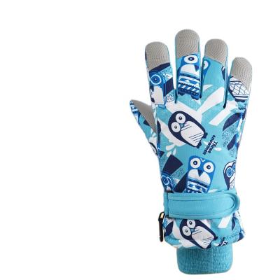 China Outdoor Sports Waterproof Ski Gloves Warm OEM Winter Professional Non-slip Windproof Kids Waterproof for sale