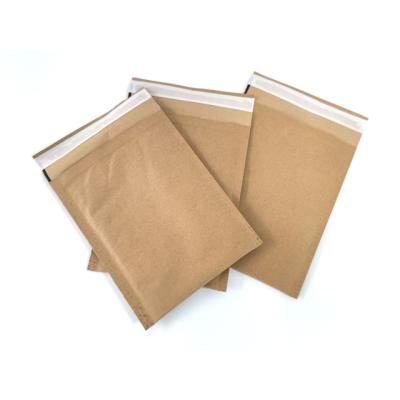 China Recyclable Kraft Mail Express Packaging Can Be Biodegradable Carrying Cellular Paper Bags for sale