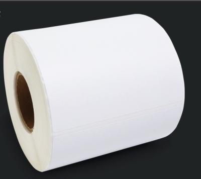 China Heat Sensitive Self Adhesive Direct Blank Thermal Transfer Printing 4x6 Labels Roll Shipping Label Printer for sale