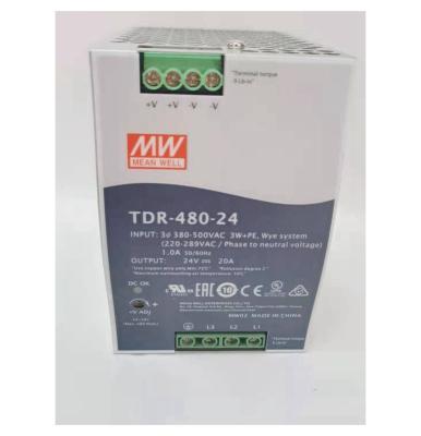 China Fine quality well mean 480w power adapter for mechanical and electrical equipment etc. TDR-480-24 for sale