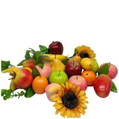 China Various PVC Foam Promotional Goods Using Artificial Fruit Hot Selling Artificial Fruit For Home Decoration Simulation Fruit for sale