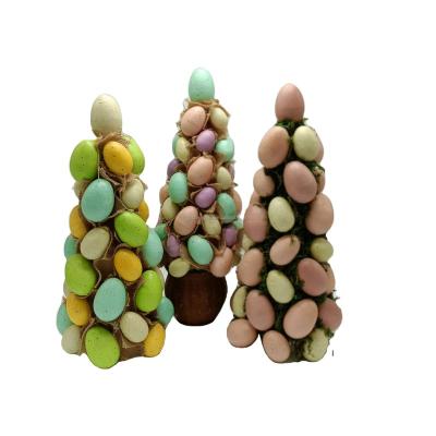 China PVC Foam Faux Easter Decorated Egg Tree for sale