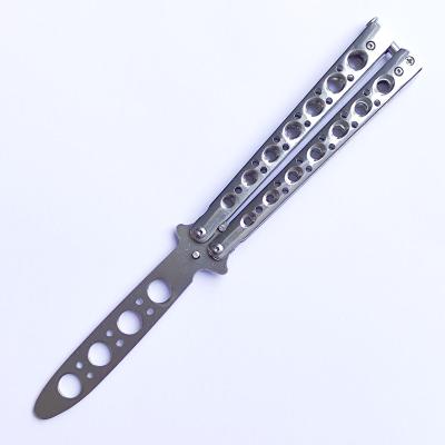 China Screw Release Good Quality Stainless Steel Folding Training Knife Fast Shipping Pocket Knife for sale