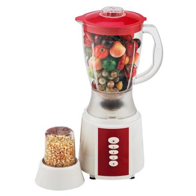 China 350W 1.5L Multifunctional Plastic Jar Glass Jar 2 in 1 3 Speed ​​Blender Table Blender Electric Juicer Blender for sale