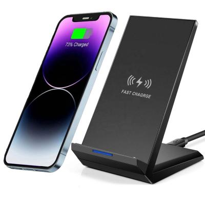 China Custom Mobile Phone Chargineer 15W Logo Low MOQ Top 10 Stand For Oppo iPhone Trending Best Seller Products On Amazon 2023 Wireless Charger for sale