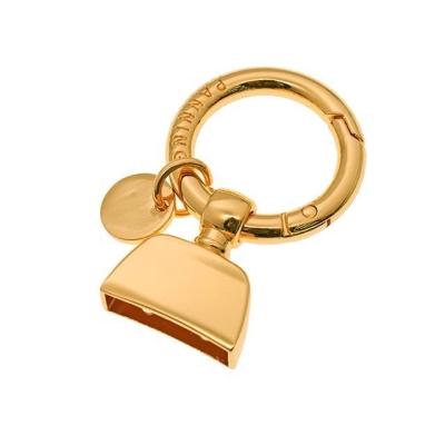 China Customized High Quality 7mm Alloy Car Metal Key Chain Small Thick Gift Pendant for sale