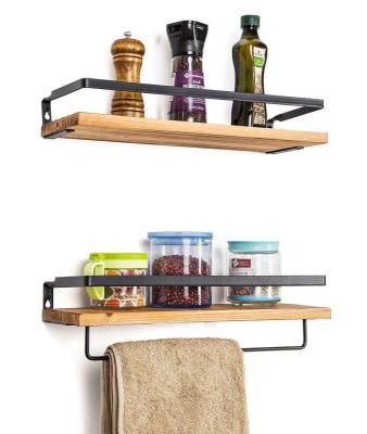 China Ideal for High Quality Custom Metal Floating Shelf Bracket Kitchen Wall Shelf Brackets for sale