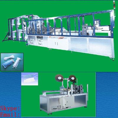 China Non-woven Ice Pack Making Machine+Tie Machine for sale