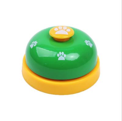 China New Type Viable Pet Toys Bell Apparatus Bell Dog Toilet Dinner Ring Dog Training Pet Cat Bell Ball Toy for sale