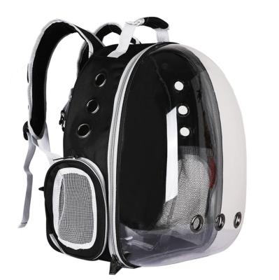 China Air Lines Pet Carrier Breathable Space Viable Backpack Adjustable Pet Bag for sale