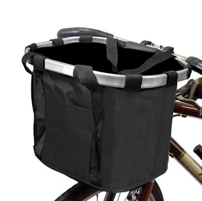 China New Sustainable Easy Install Pet Bicycle Basket Carrier Pet Carriers For Bikes for sale