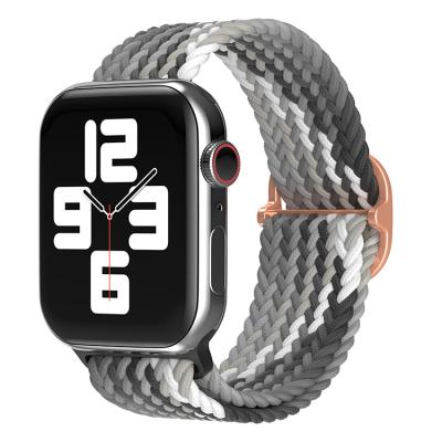 China Apple Breathable Strap Fits Adjustable Nylon Woven Watch Strap 1-7 Generation Apple Watch Fits for sale