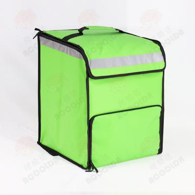 China Double Layer Waterproof Chinese Pizza Insulated Delivery Bag Logo for sale