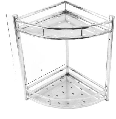 China Minimalist Kitchen and Bathroom Stainless Steel Storage Rack for sale