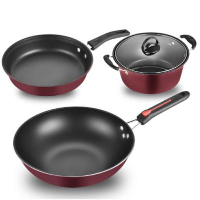 China Low Price Viable Premium Luxury Cookware Set For Kitchen Gift Giving for sale