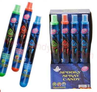 China Cartoon Toys 105ml Halloween Spooky Candy Spray for sale