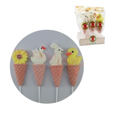 China Natural Animal Shape Lollipops Marshmallow Candy for sale