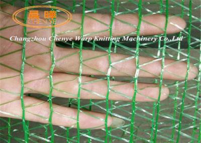 China Open Cam Plastic Net Machine , Double Needle Bar Raschel Knitting Machine for sale