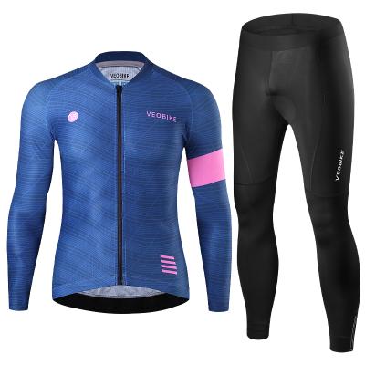 China Breathable Custom Short Sleeve Mens Cycling Jersey Sets Cycling Clothing Mens Breathable Sports Suits for sale