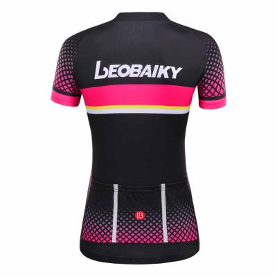 China 2021 Summer Wear Cycling Women Breathable Short Sleeve Suit for sale