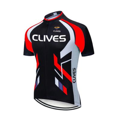 China Manufacturer direct cycling cycling jersey men's bicycle clothing mtb breathable jersey for sale