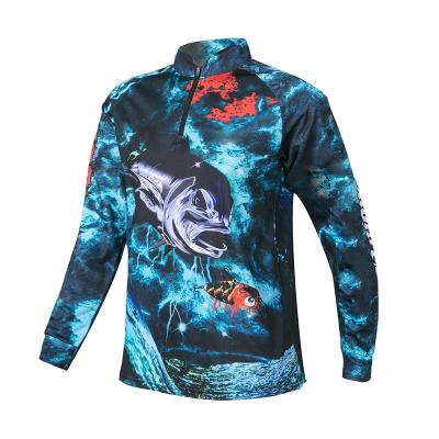 China Antibacterial OEM Fishing Wear Shirt Western Fish Wear Sport Fishing Wear for sale