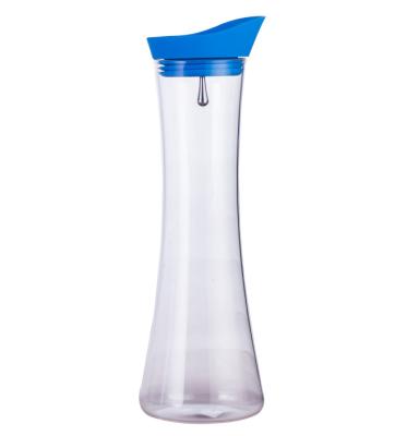 China 850ML Borosilicate Glass Sustainable All Direction Water Jug With Silicone Lid And Filter for sale