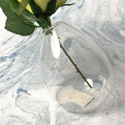 China Mini Borosilicate Glass Flower Viable Vase for sale