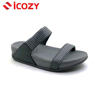 China Fasion Fashionable Ladies Beach Flip Flops Women Flat Slipper for sale