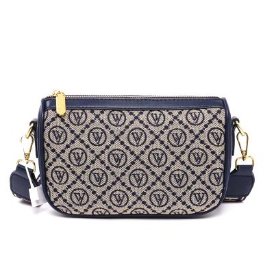 China High Quality Lady Fashion Camera Purse Bag Buckle Embroidery Monogram Camera Purse for sale