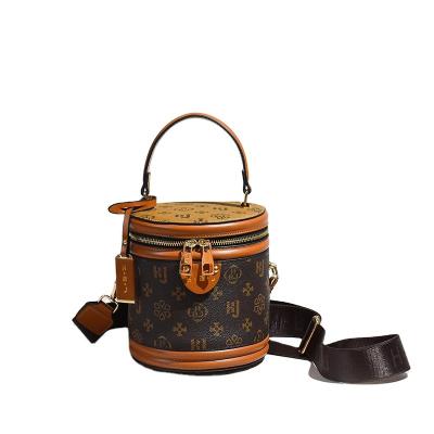 China Wholesale High Quality PU Ladies Bucket Bags Famous Brands Cross - Body Luxury Handbags For Ladies Women for sale