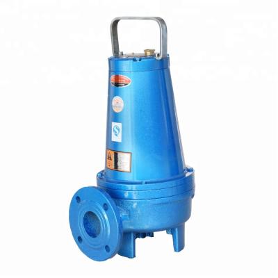 China High Efficiency WQK-QG Type Electric Pump With Cutting Knife , Electric Submersible Sewage Pump With Cutter for sale