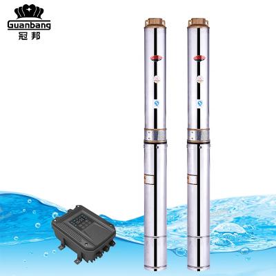 China Family Homes DC Series Stainless Steel Submersible Pump With Solar Power System for sale