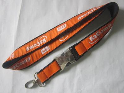 China Custom Jacquard Logo Woven Lanyard for sale