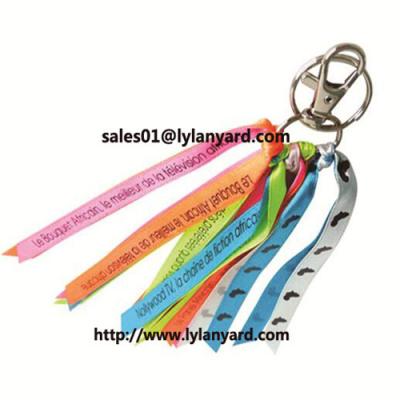 China Custom Logo Promotion Heat Transfer Keychain for sale