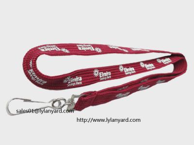 China Silk Screen Printing Lanyard, Tube Lanyard, Hollow Lanyard for sale