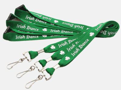 China Custom Promotion Gift Polyester Neck Lanyard with Silk Screen Logo for sale